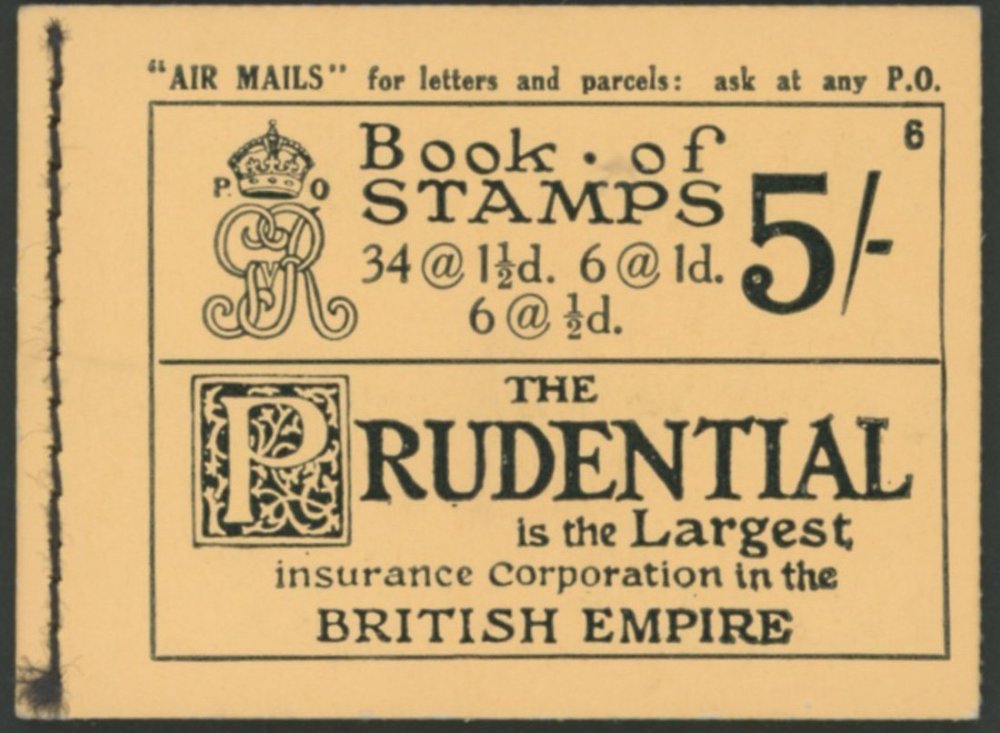 1932 5/- Booklet (edition no.6)