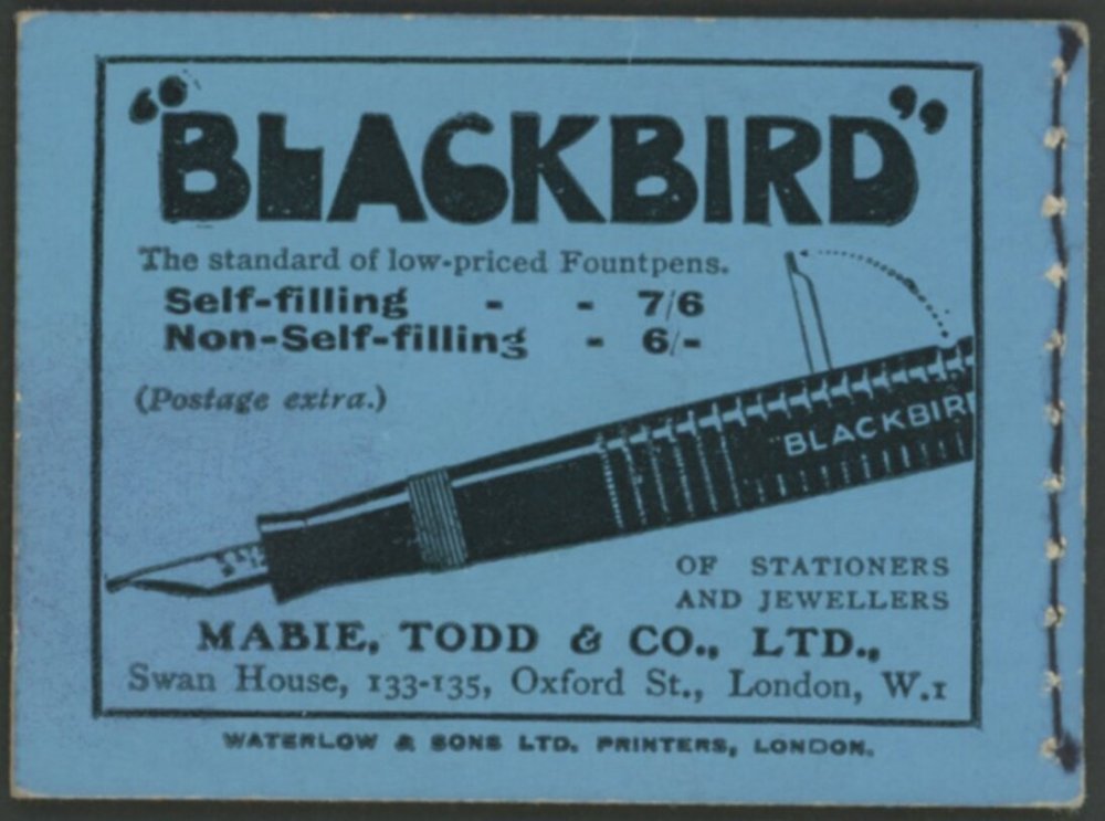 1924 2s. Booklet With Advert Pane - Image 2