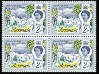 Bermuda 1962 Church Of St.Peter 2d Lilac Omitted