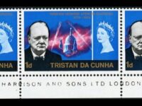 Tristan Da Cunha 1966 Churchill 1d Value Omitted