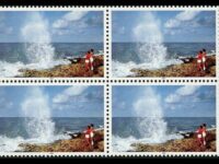 Cayman Islands 1991 Islands Scenes 30c Silver Omitted Block