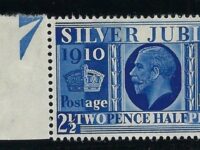 1935 Silver Jubilee Prussian-Blue.Superb Mint.