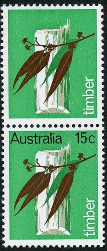 Australia 1969 Industries 15c Black Omitted