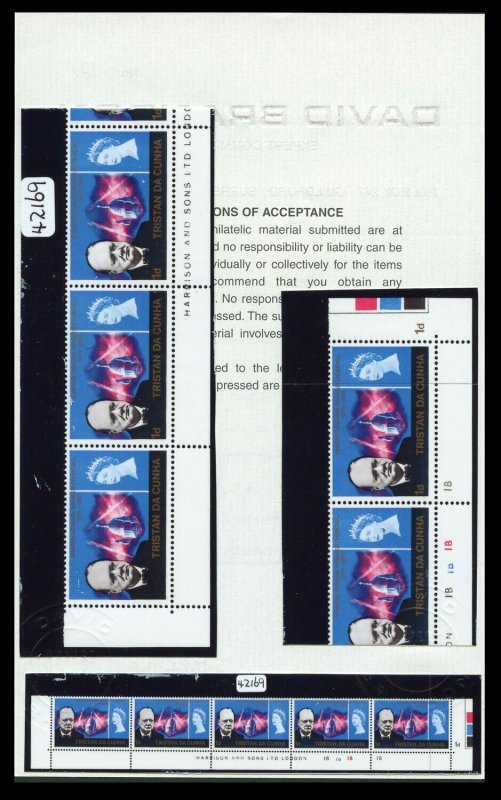 Tristan Da Cunha 1966 Churchill 1d Value Omitted - Image 4