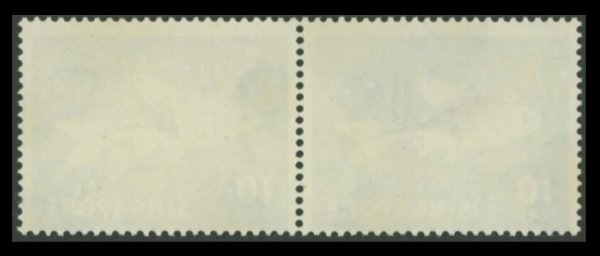 Singapore 1962 Harlequin-fish 10c Orange Omitted - Image 2