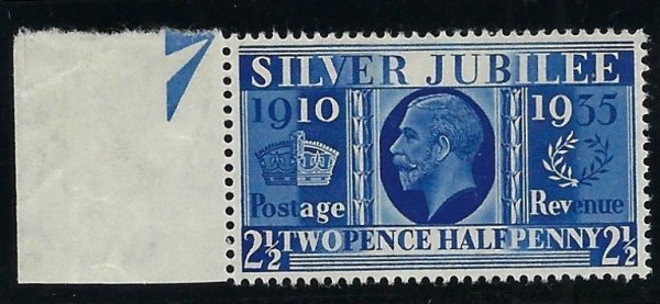 1935 Silver Jubilee Prussian-Blue.Superb Mint.