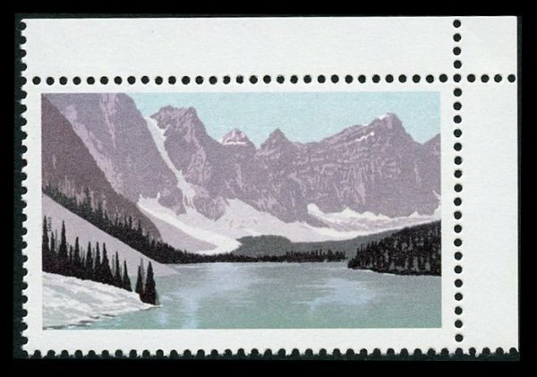 Canada 1985 Banff National Park $2 Bottle-Green Omitted