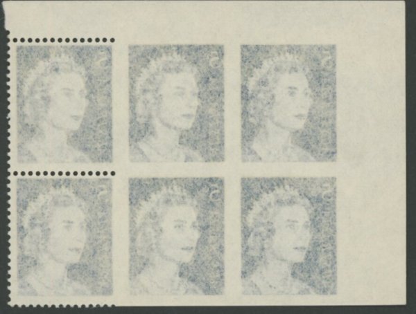 Australia 1966 5c Deep Blue Imperforate - Image 2