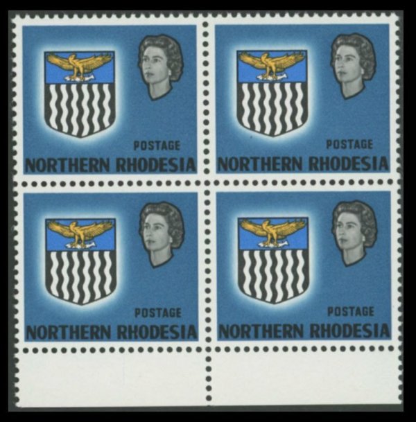 Northern Rhodesia 1963 20s Arms Value Omitted
