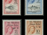 St. Helena 1961 Tristan Relief Fund Set