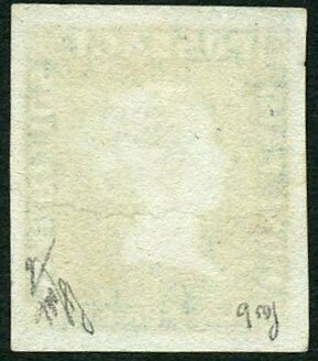 Mauritius 1849 2d Blue Early Impression - Image 2