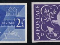 1946 Victory Imperforate Imprimaturs.Rare, Five Released.