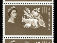 Bahamas 1963 Freedom From Hunger Sepia Omitted Strip