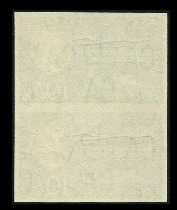 Kenya Uganda Tanganyika 1960 10/- Buffalo Imperforate - Image 2