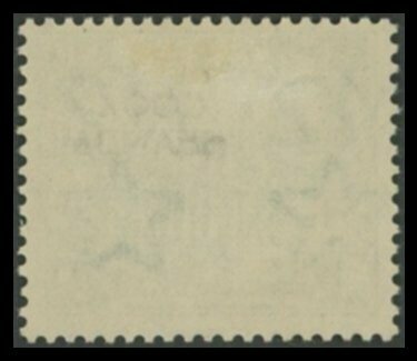 Cook Islands 1946 Peace 1d Green Overprint Double - Image 3