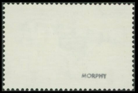 British Honduras 1964 Curassow Bird 1c Orange Omitted - Image 2