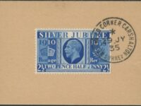 1935 Silver Jubilee Prussian-Blue. The Finest Known Used Copy