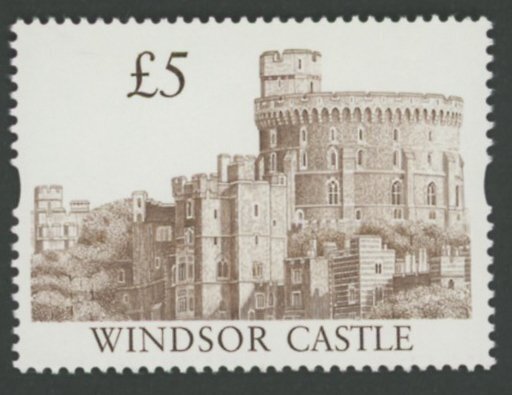 1997 Windsor Castle £5 Enschede Gold Omitted
