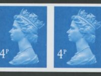 1994 4p New Blue Imperforate