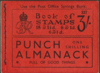 1937 2/6d Booklet (edition no.337)