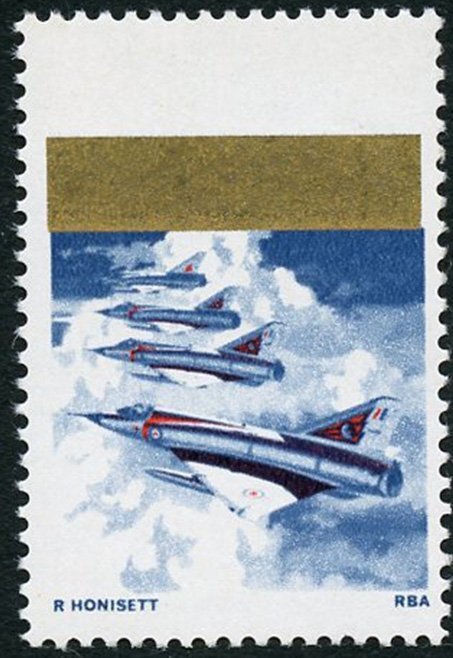 Australia 1971 Anniversary RAAF Black Omitted