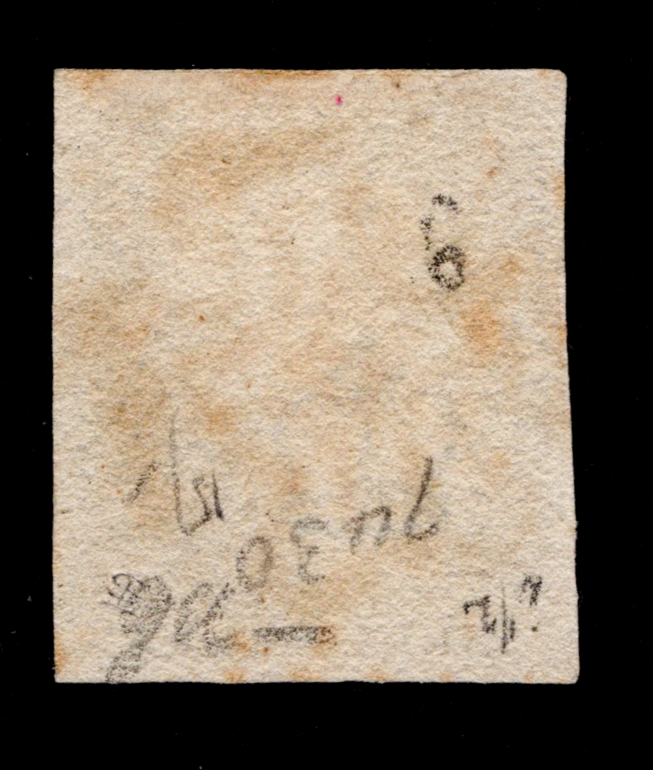 1840 1d Black (Plate VI) Lettered J-B - Image 2
