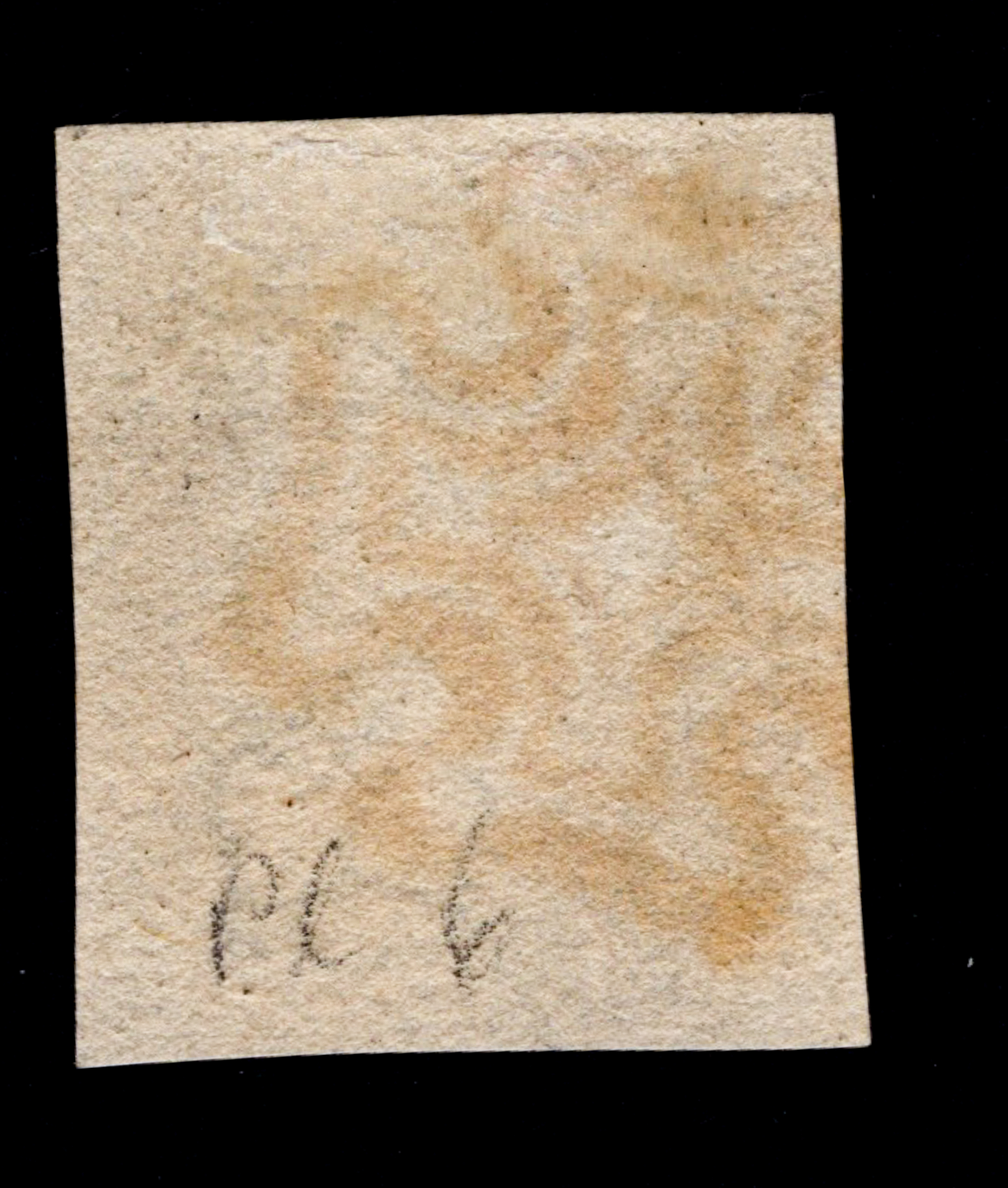 1840 1d Black (Plate VI) Lettered T-G - Image 2
