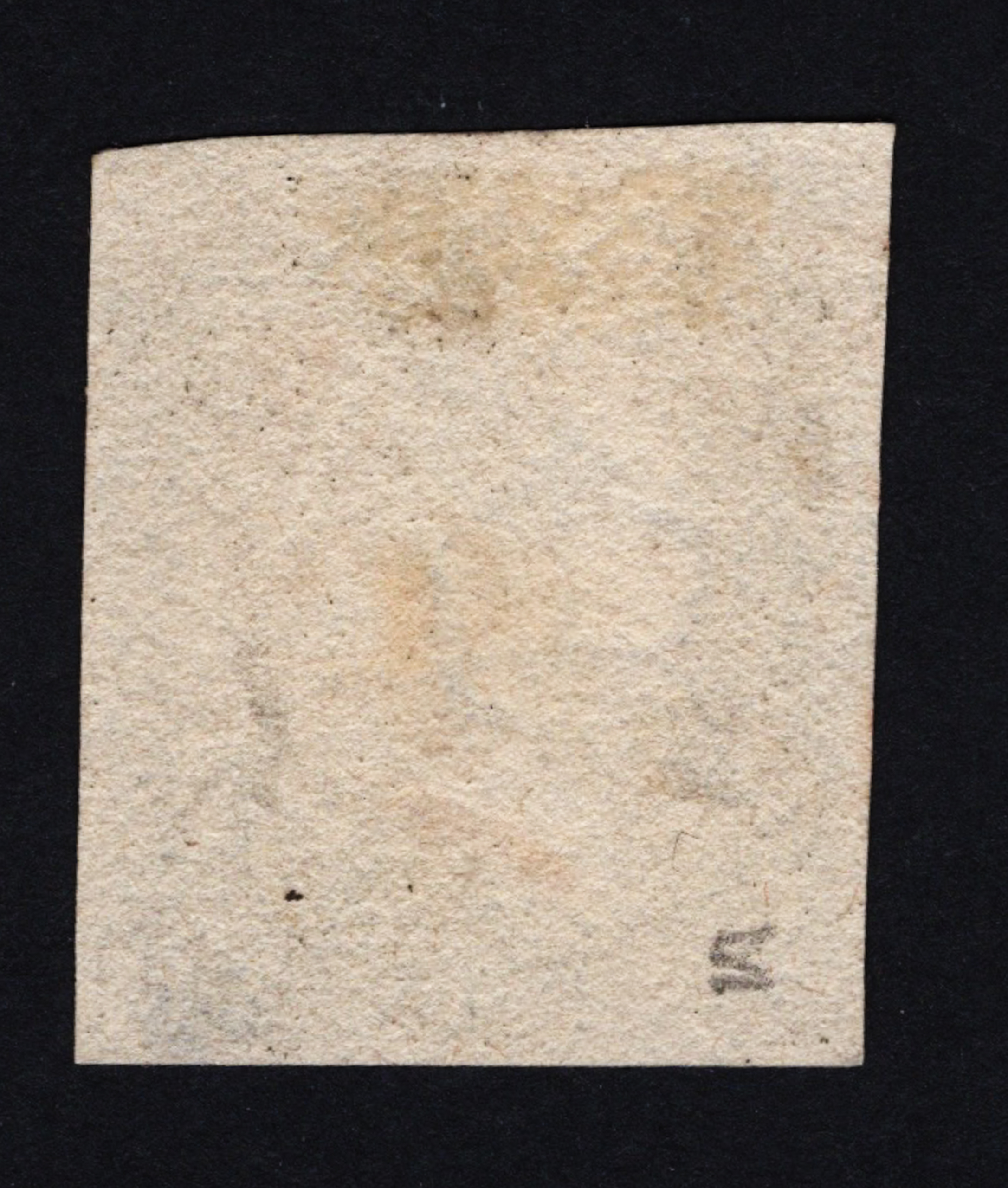 1840 1d Intense Black (Plate V) Lettered B-C - Image 2