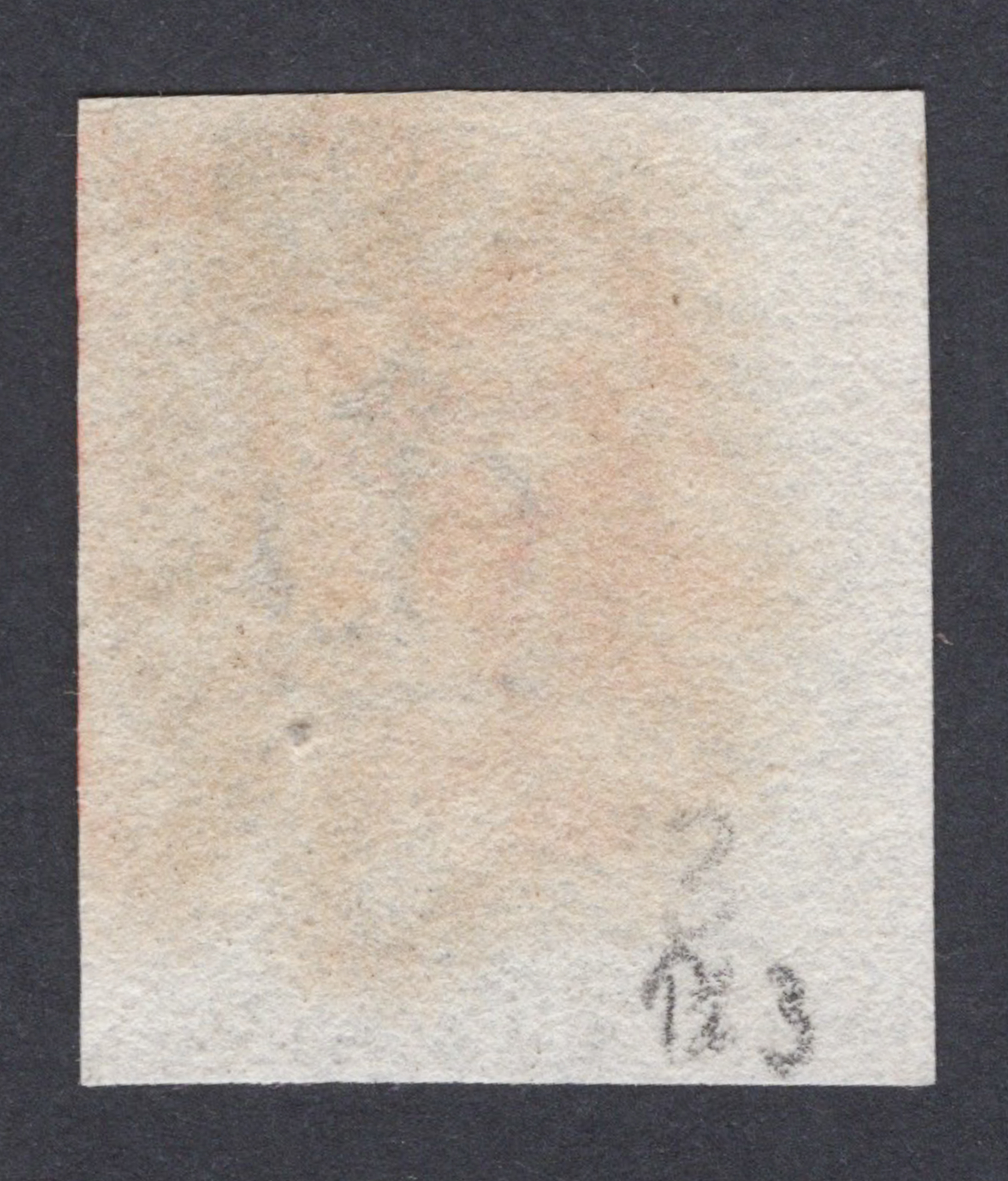 1840 1d Black (Plate III) Lettered Q-L - Image 2