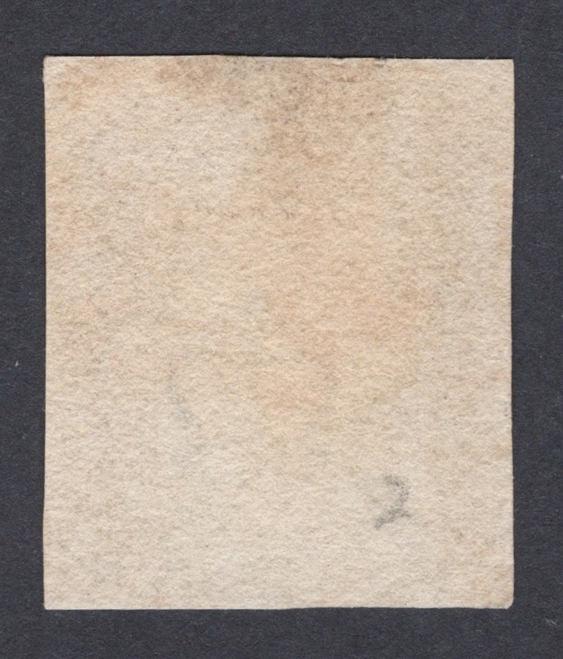 1840 1d Black (Plate II) Lettered O-A - Image 2