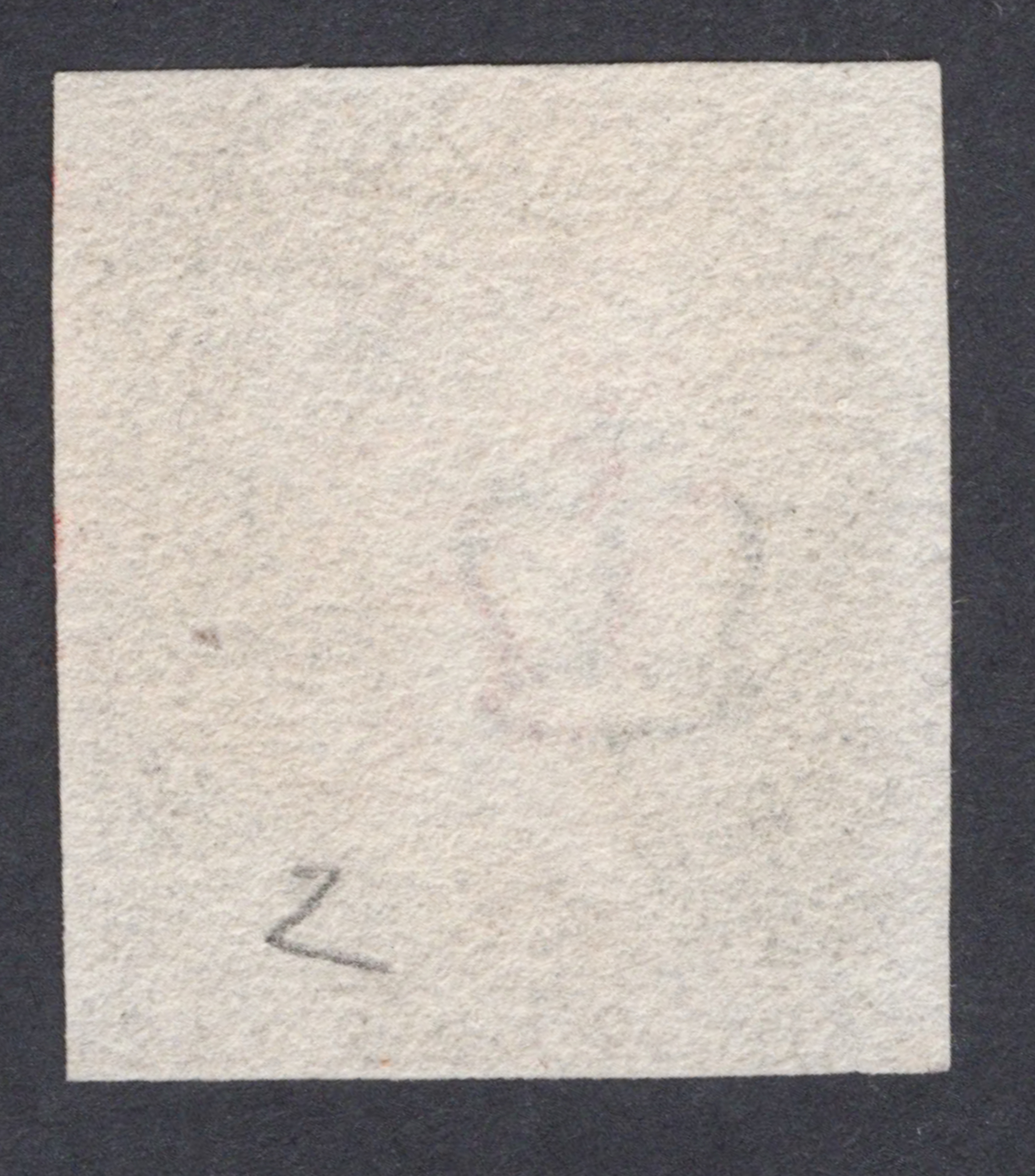 1840 1d Black (Plate II) Lettered D-F - Image 2