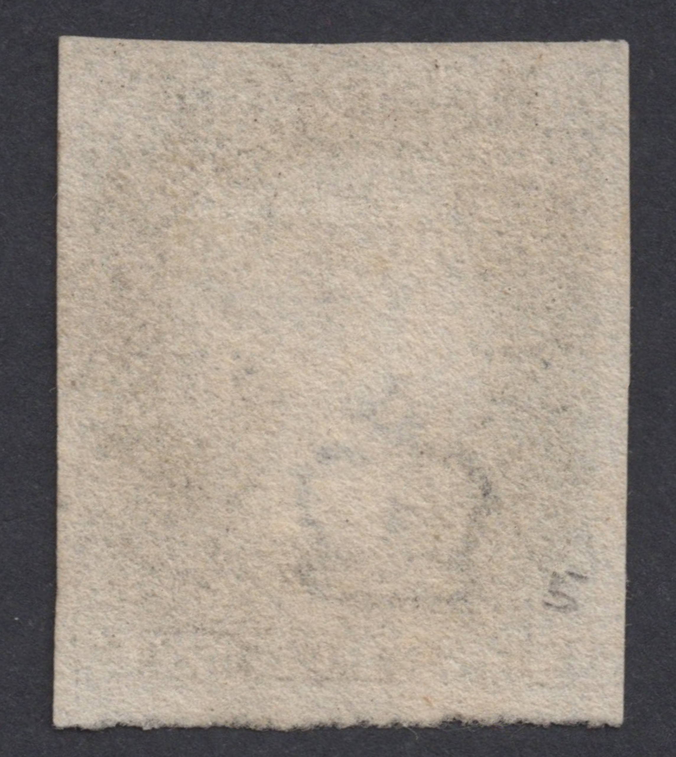 1840 1d Intense Black (Plate V) Lettered F-F - Image 2