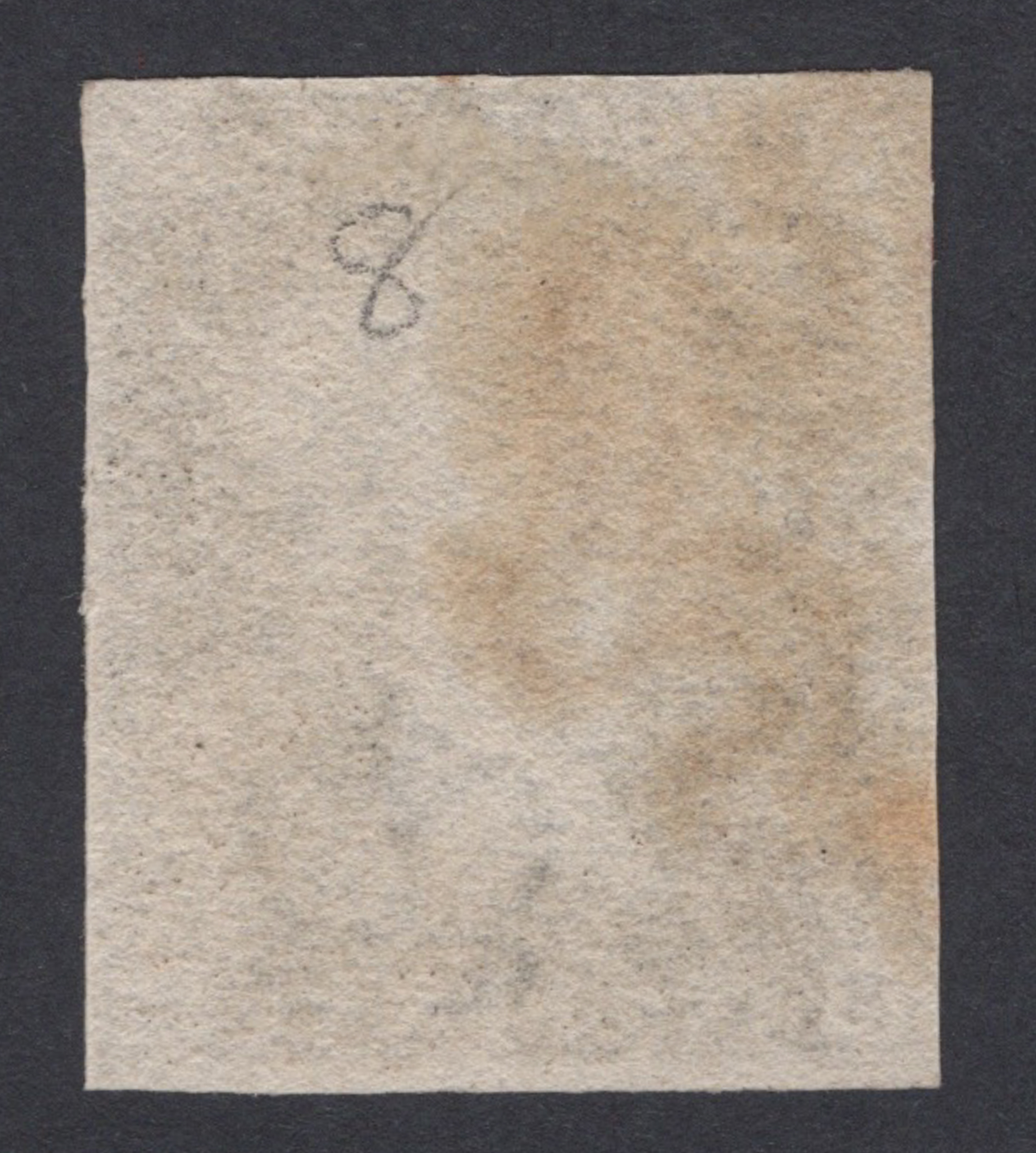 1840 1d Black (Plate VIII) Lettered S-L - Image 2