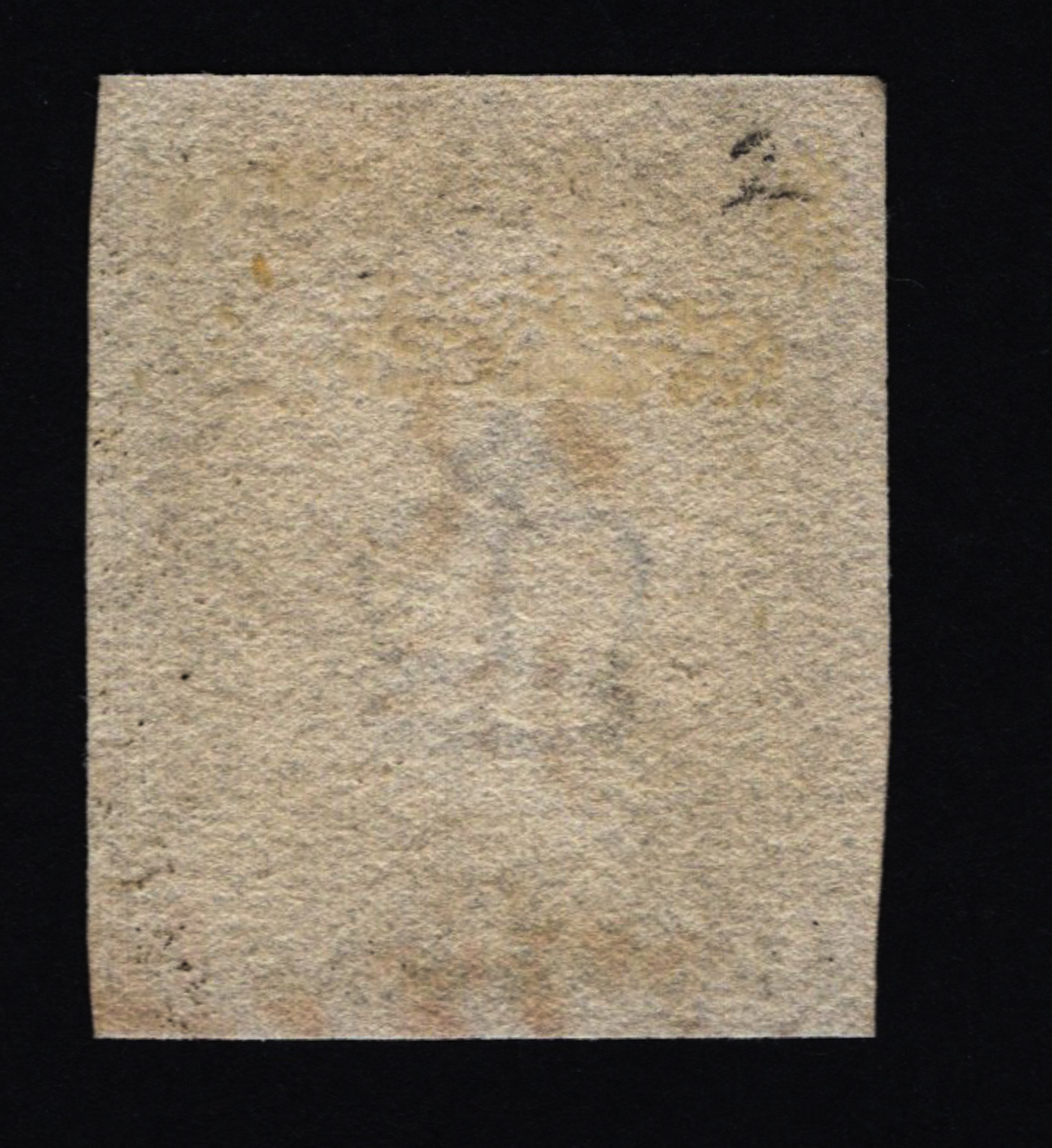 1840 1d Intense Black (Plate II) Lettered I-D Without Ray Flaw - Image 2