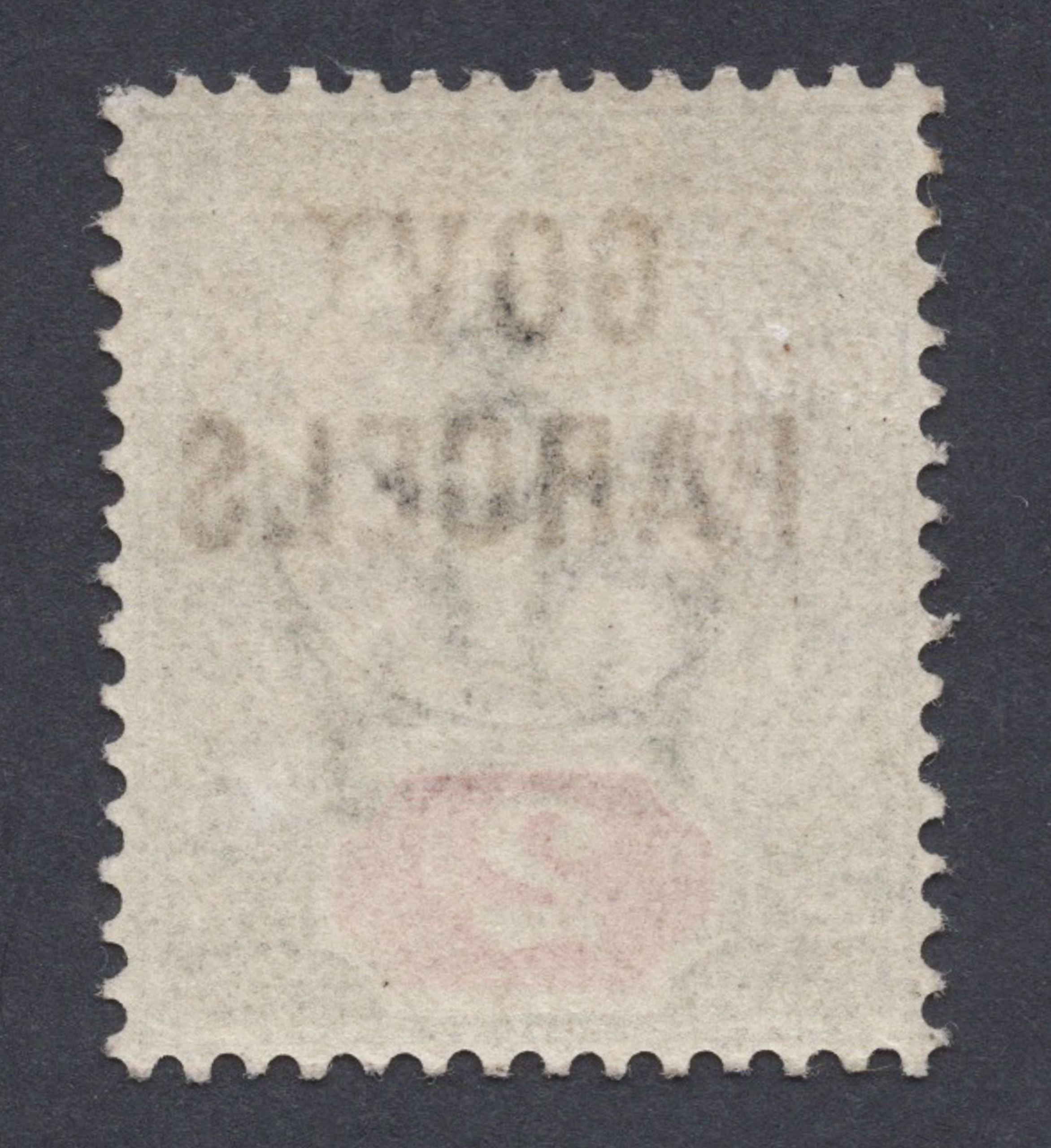 1891 2d Grey-Green And Carmine GOV.T PARCELS Official - Image 2