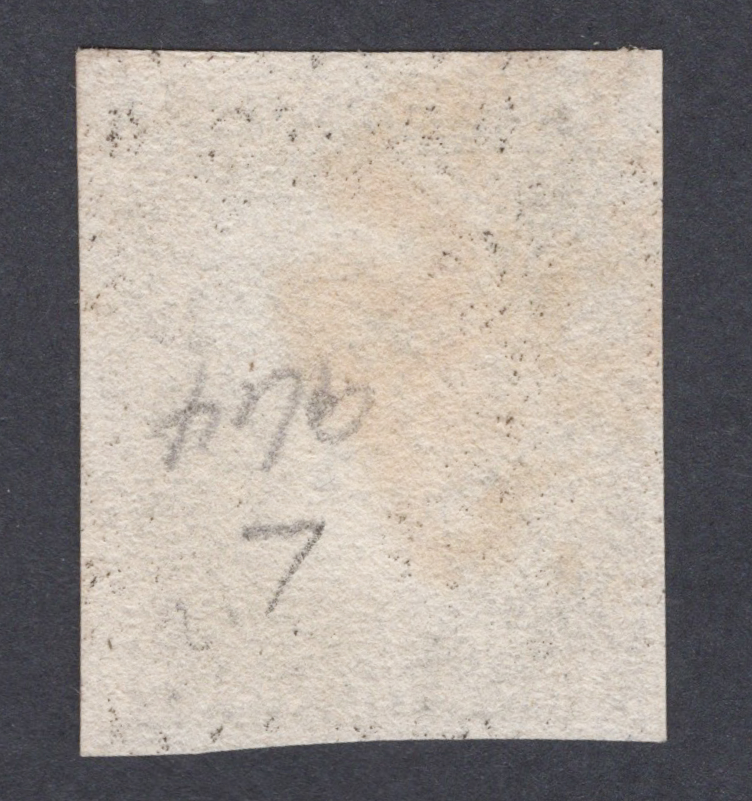 1840 1d Intense Black (Plate VII) Lettered K-I - Image 2