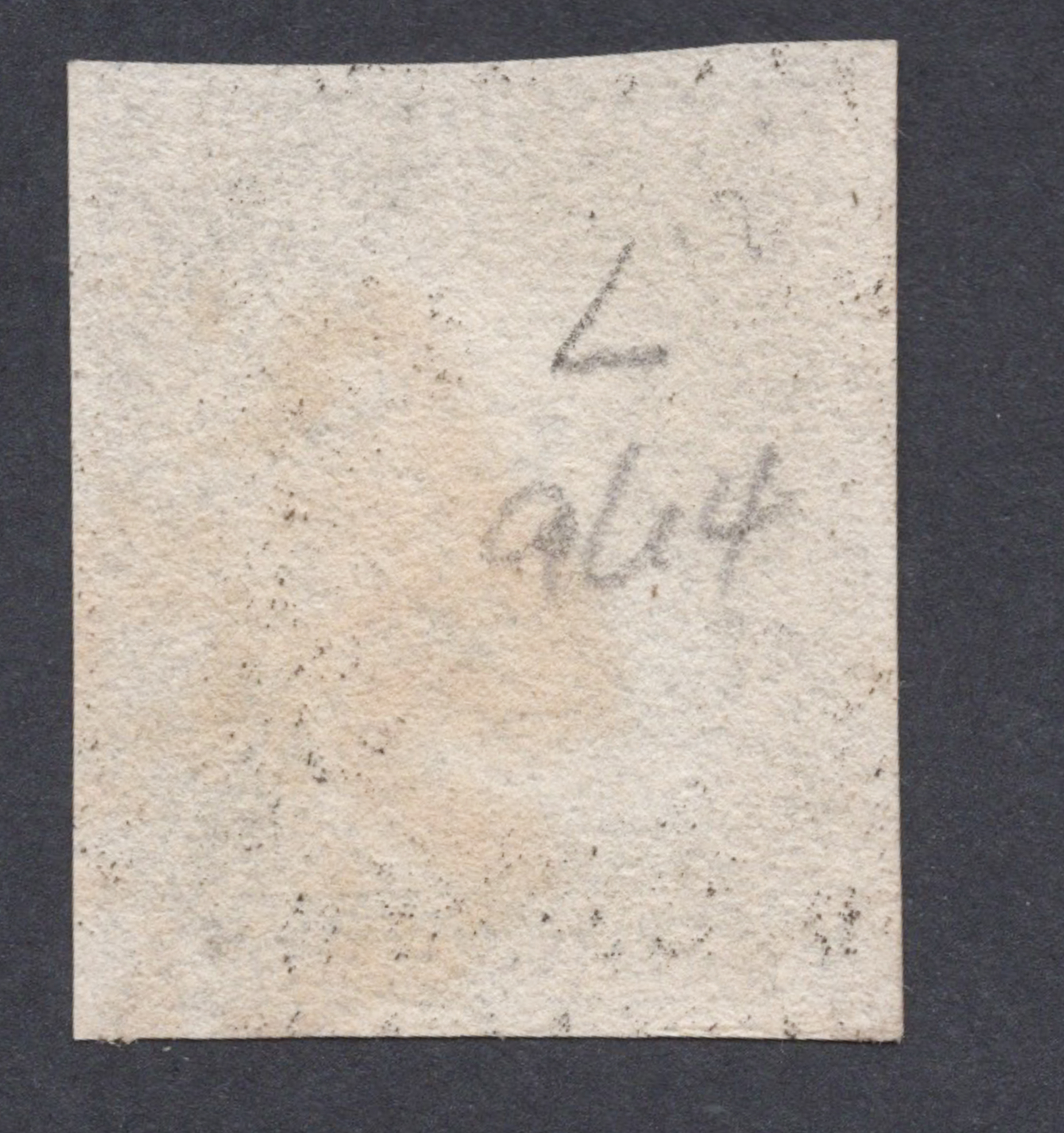 1840 1d Black (Plate VII) Lettered S-C - Image 2