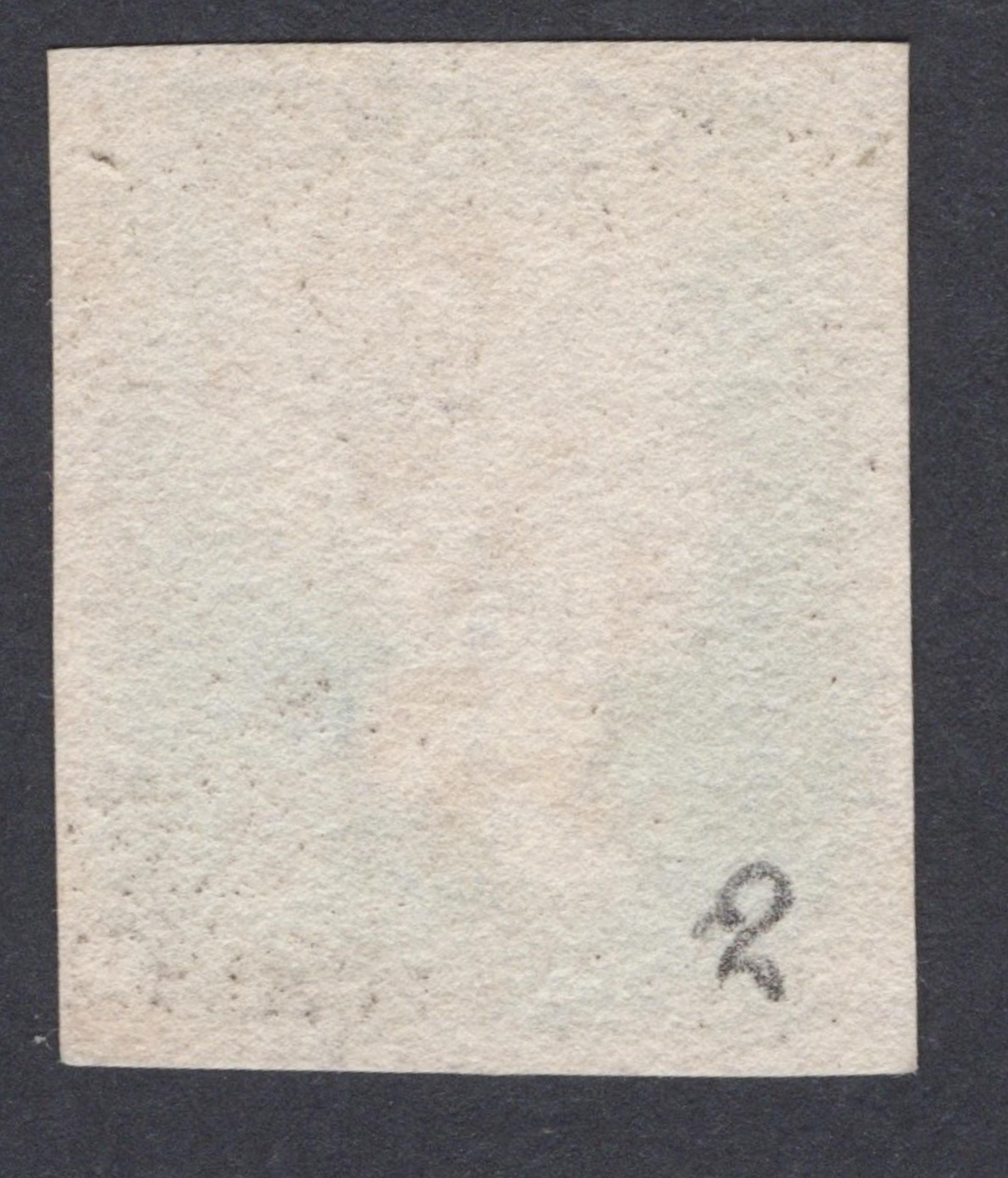 1840 1d Intense-Black (Plate II) Lettered T-E - Image 2