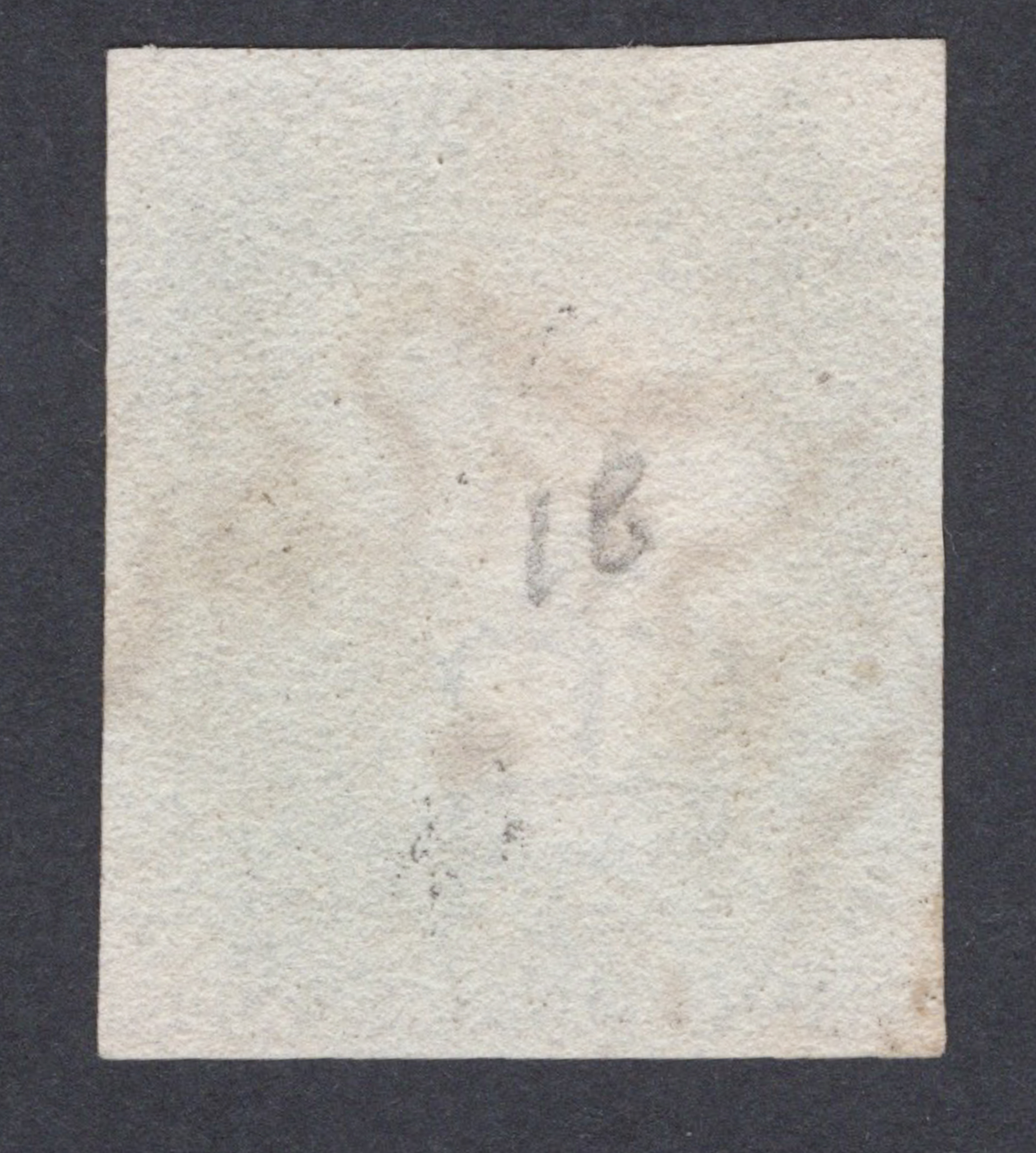 1840 1d Black (Plate 1b) Lettered G-H - Image 2