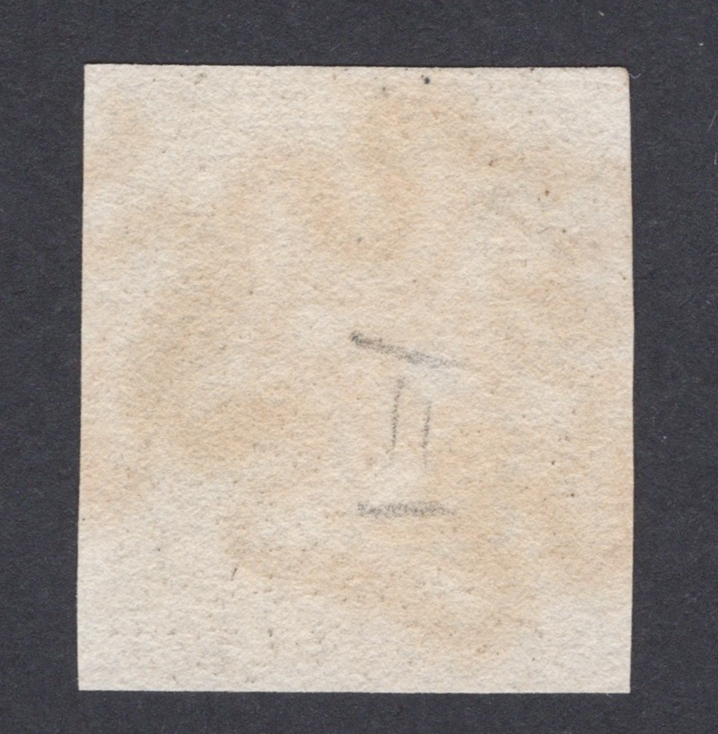 1840 1d Black (Plate II) Lettered R-D - Image 2