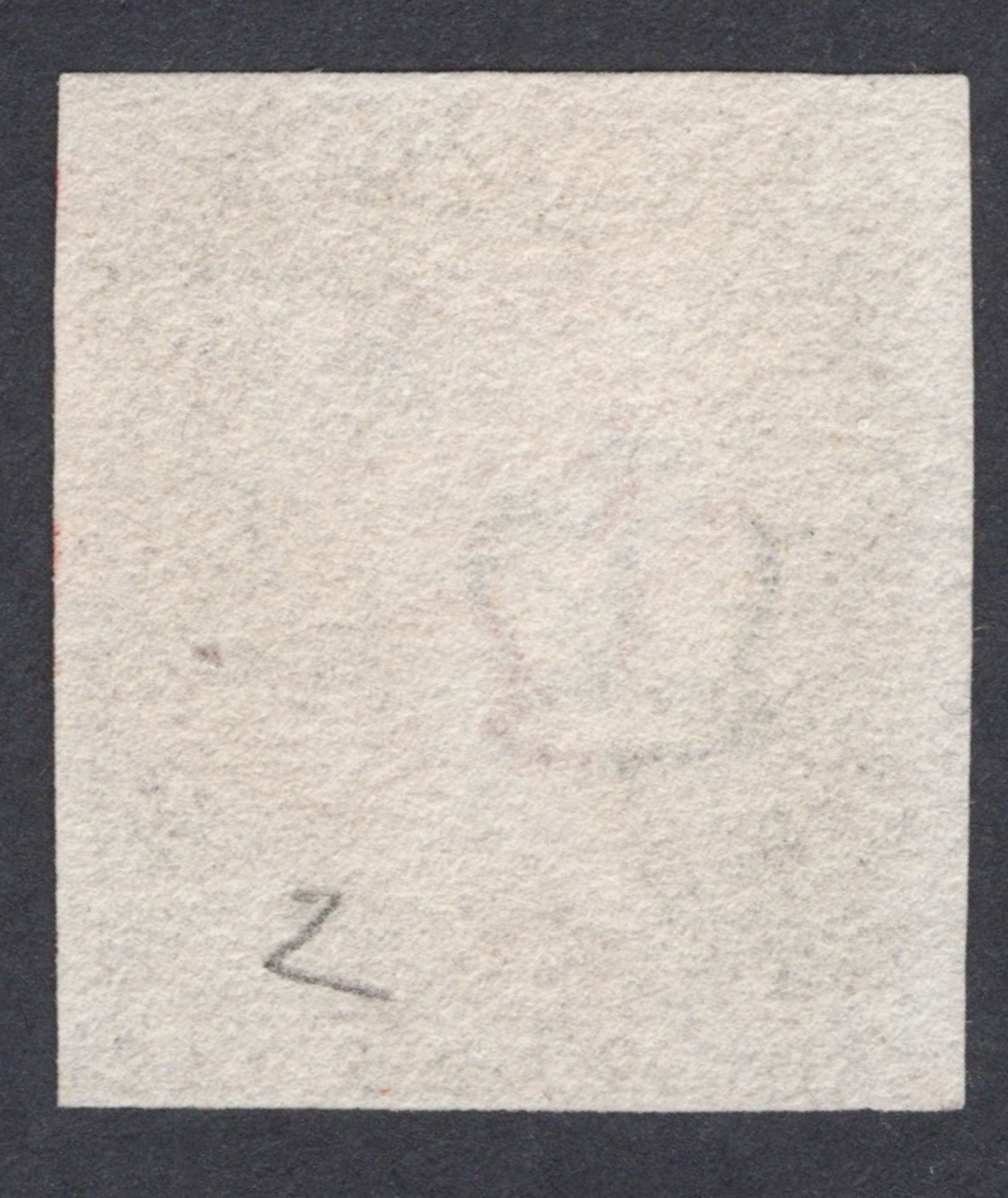 1840 1d Black (Plate II) Lettered A-C Bleute Paper - Image 2