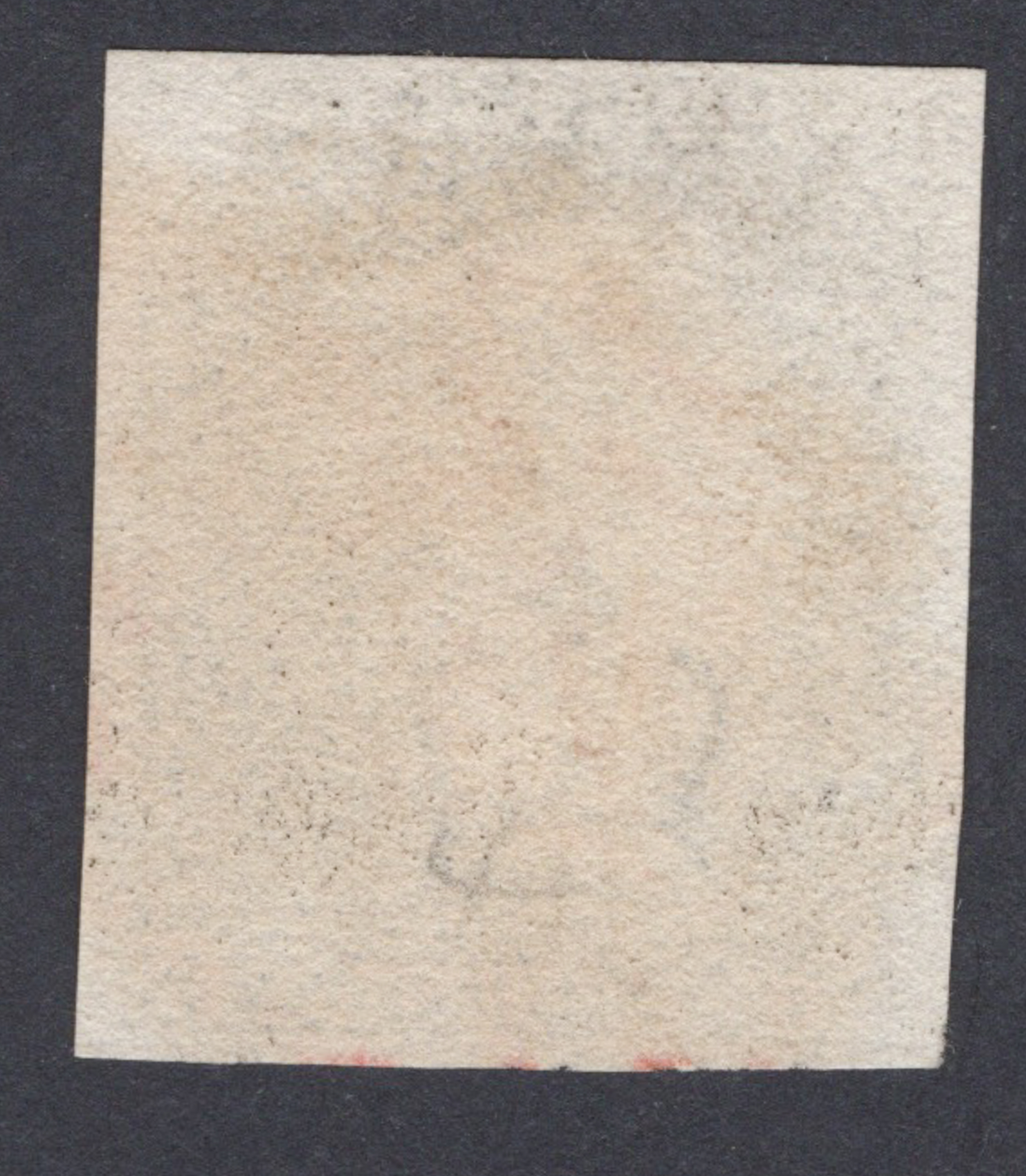 1840 1d Black (Plate IV) Lettered Q-K - Image 2
