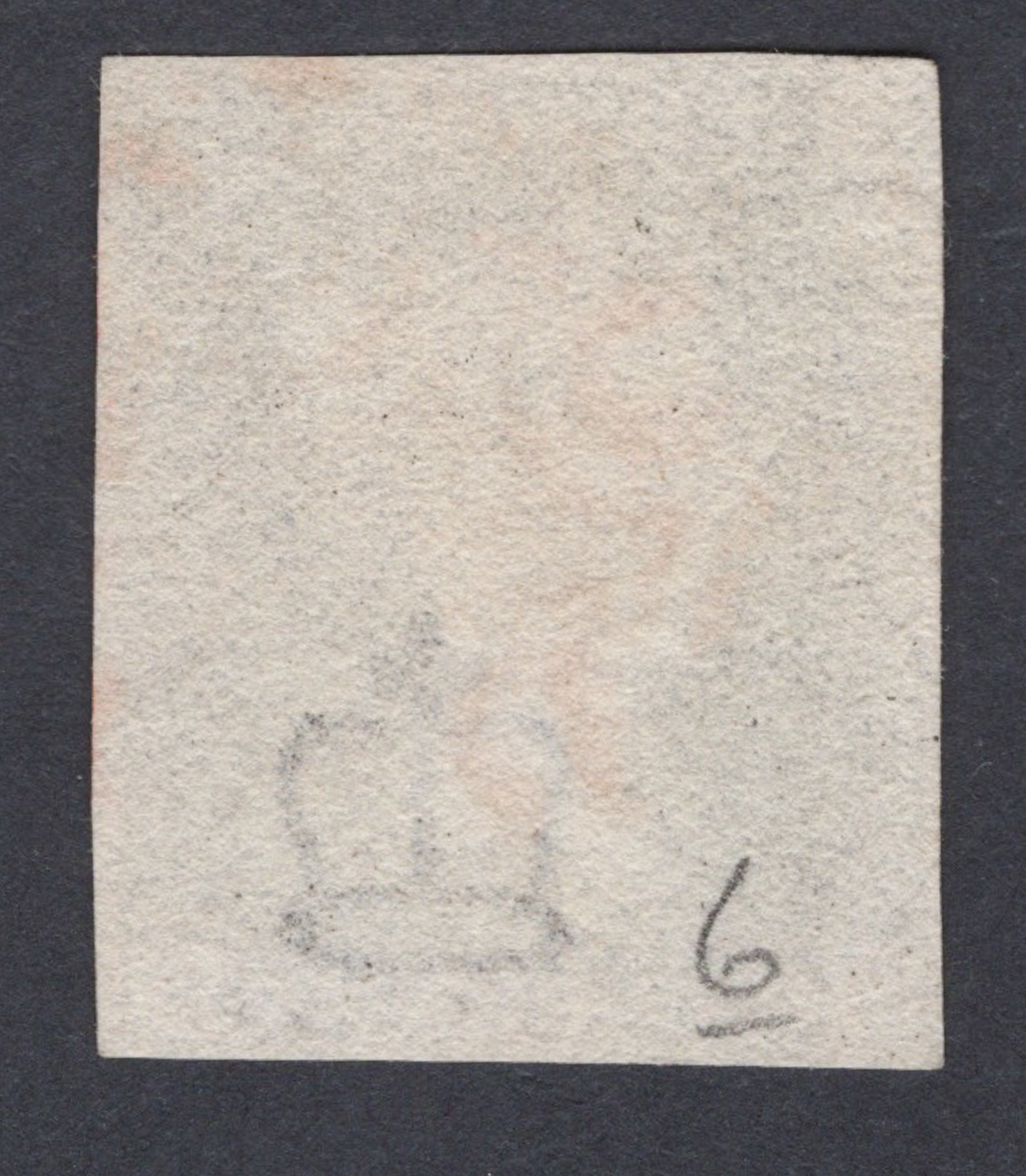 1840 1d Black (Plate VI) Lettered O-F - Image 2
