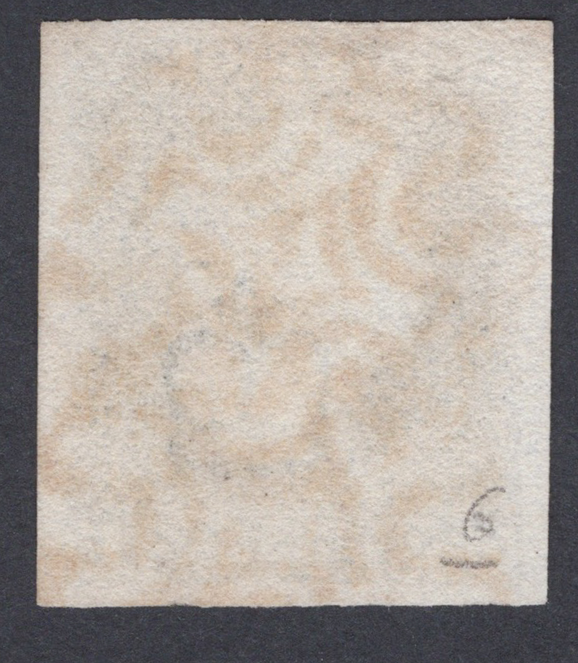 1840 1d Black (Plate VI) Lettered O-D - Image 2