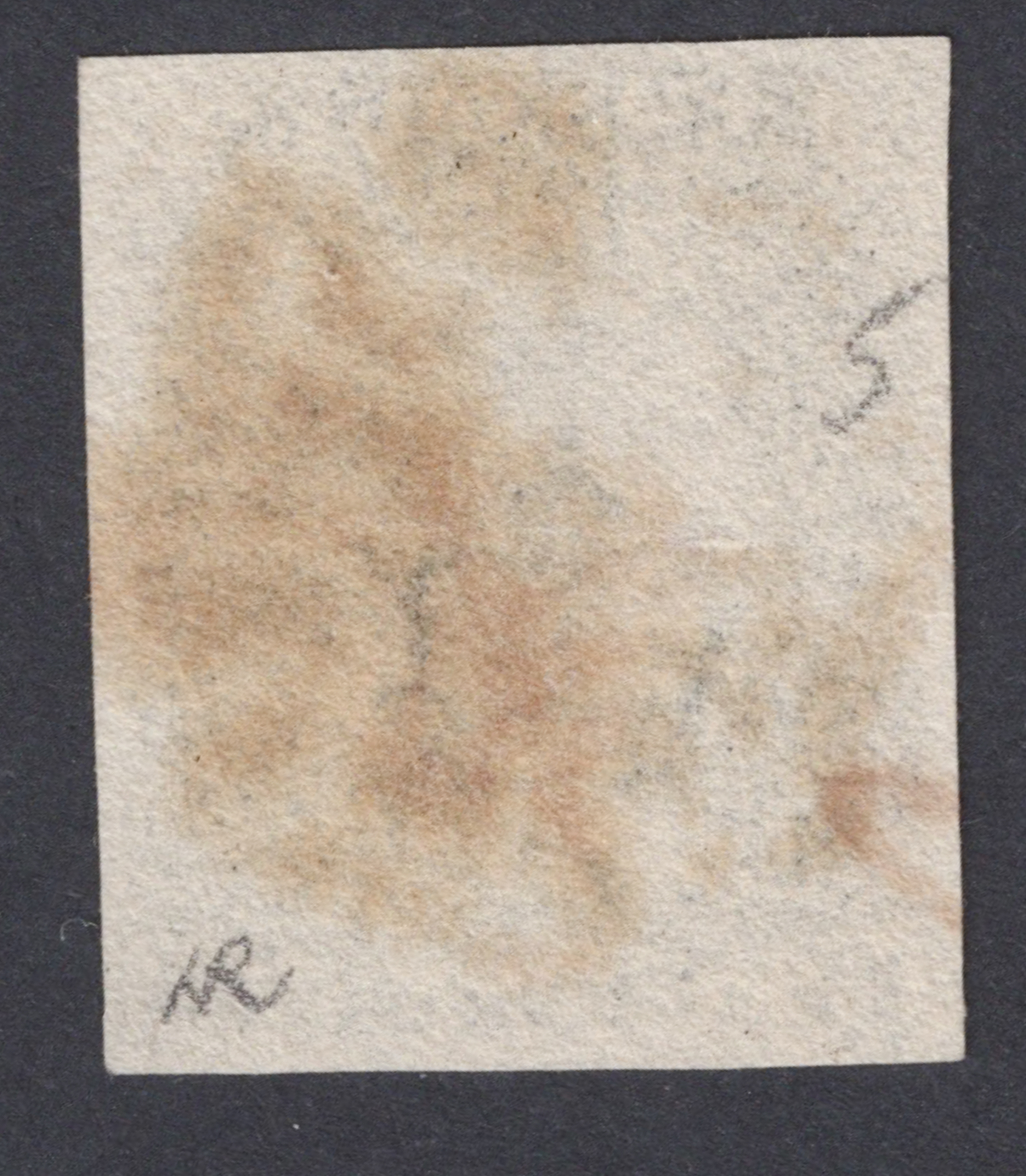 1840 1d Black (Plate V) Lettered F-G - Image 2