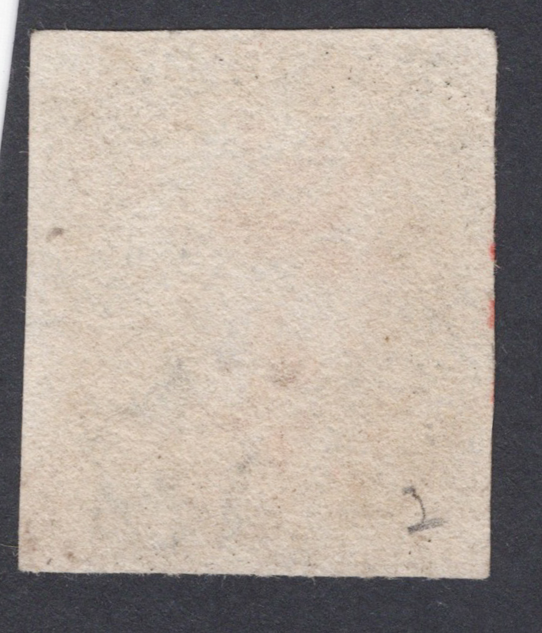 1840 1d Intense-Black (Plate II) Lettered A-E - Image 2