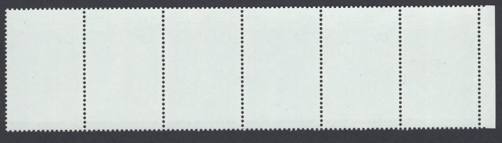 Australia 1977 Performing Arts 40c Strip Black Omitted - Image 2