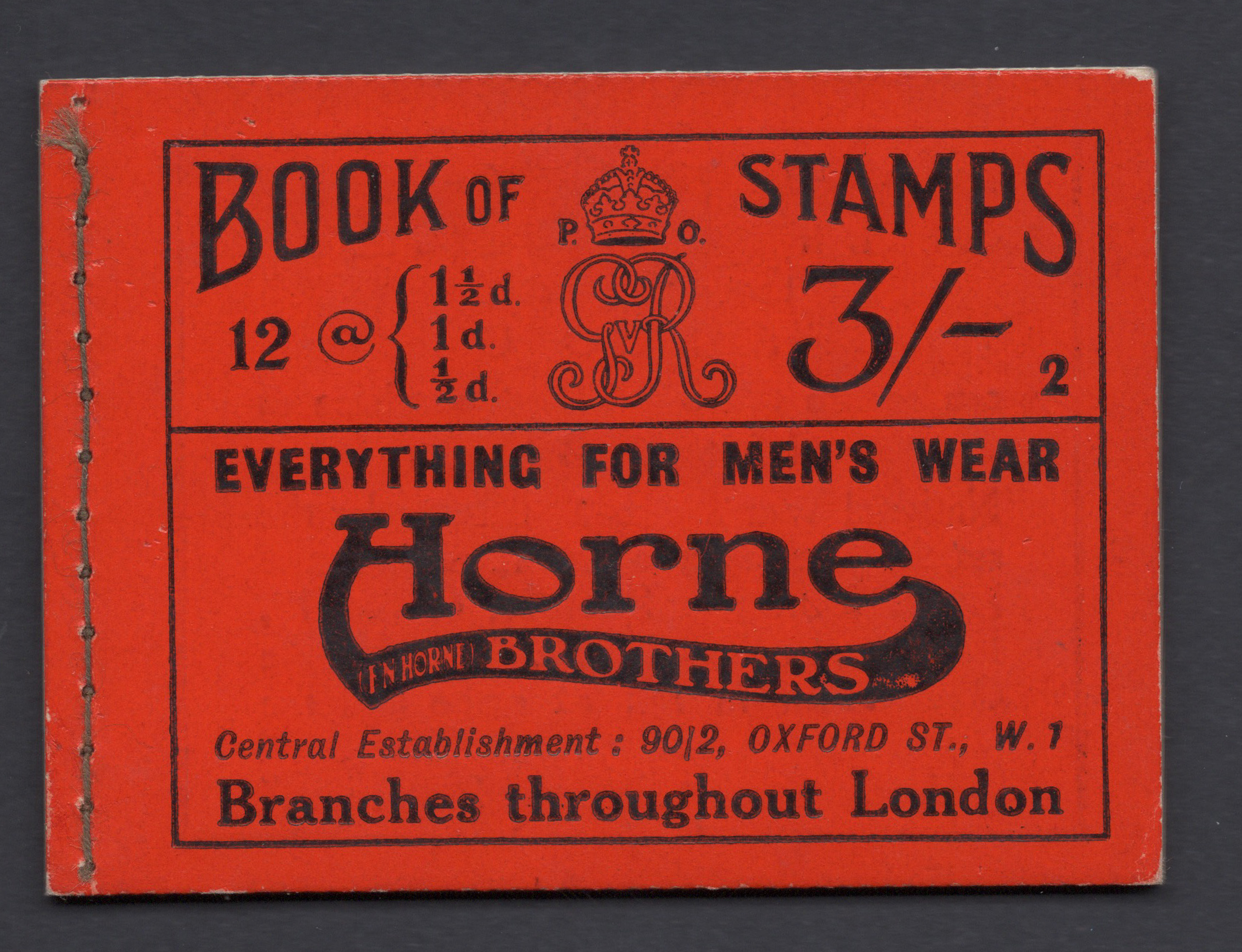 1918 3/- Booklet (Edition No.2)