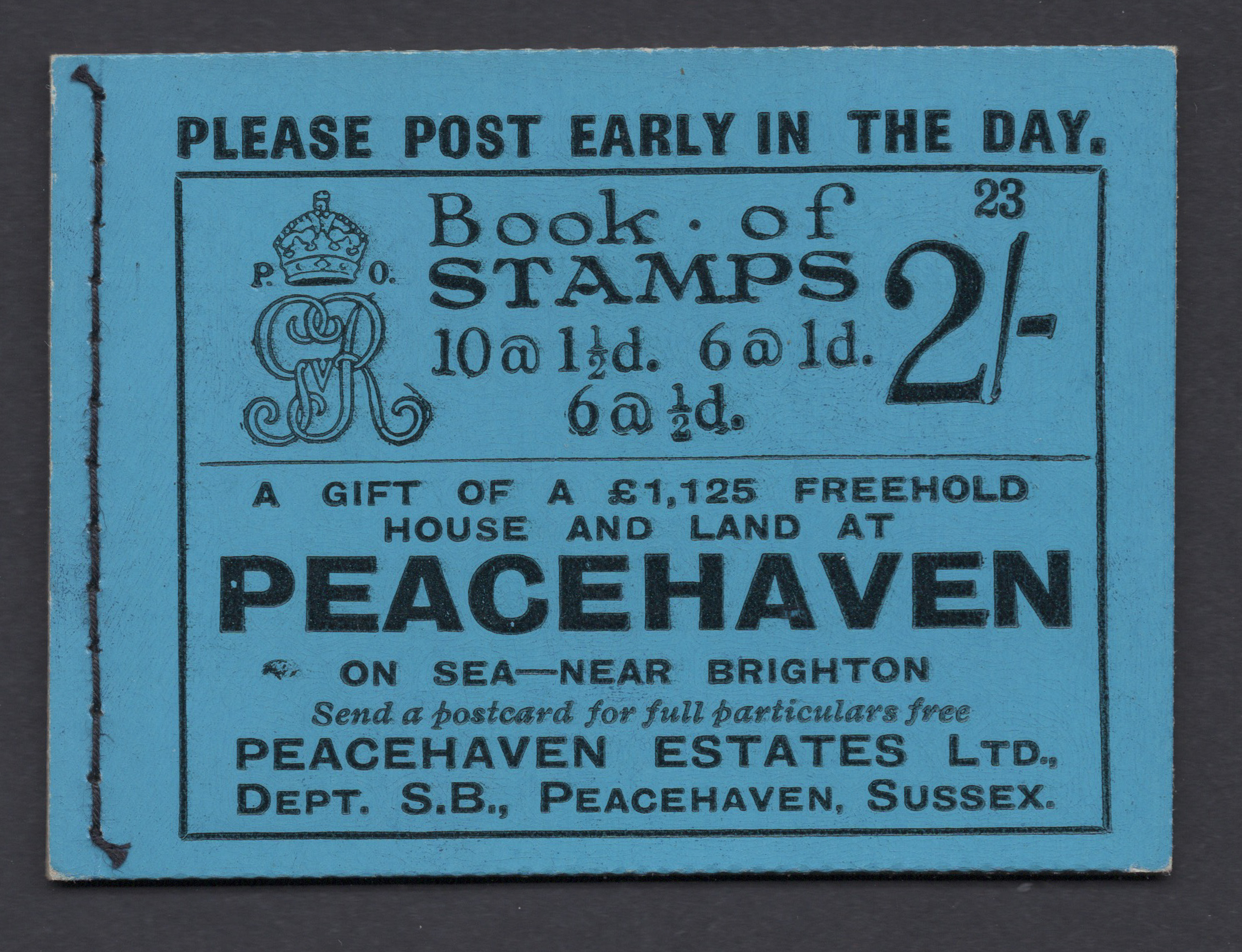 1924 2/- Booklet (Edition No.23)
