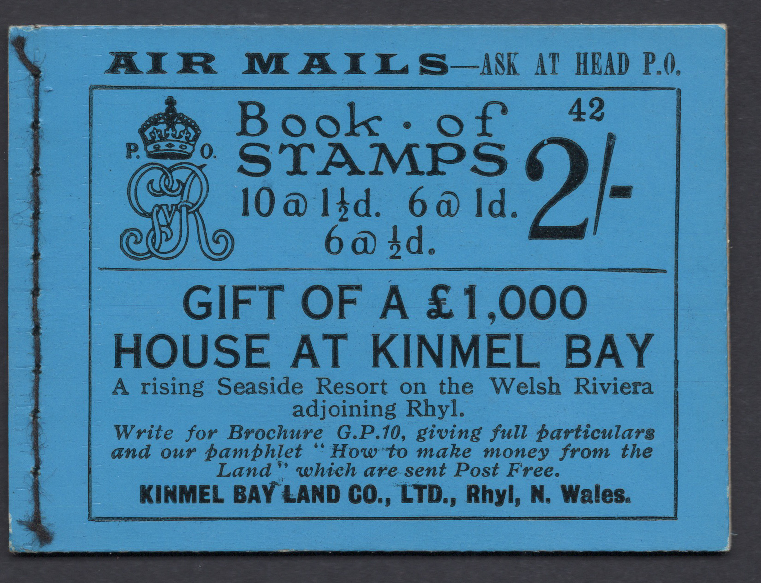 1924 2/- Booklet (Edition No.42)